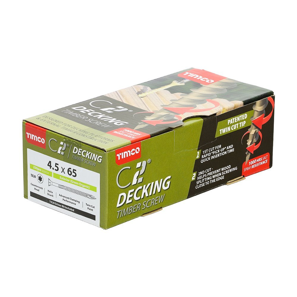 C2 Decking Timber Screw - Decking Delivery