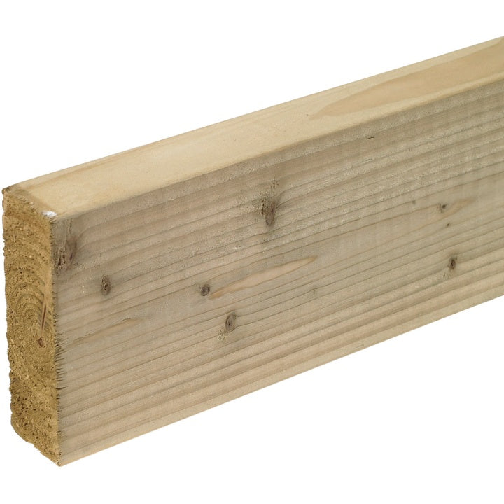 8x2 Timber – Pressure Treated Softwood (200mm x 47mm, Graded)