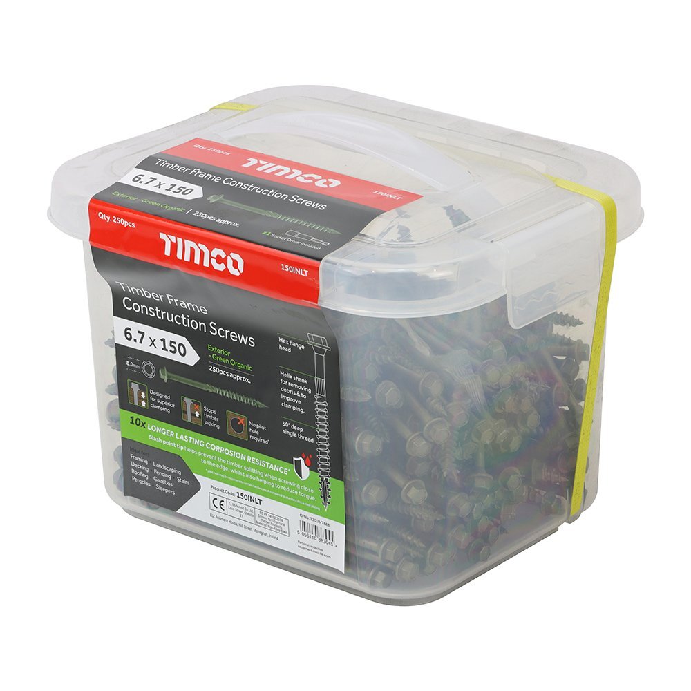 In - Dex Timber Sleeper Screws - Decking Delivery